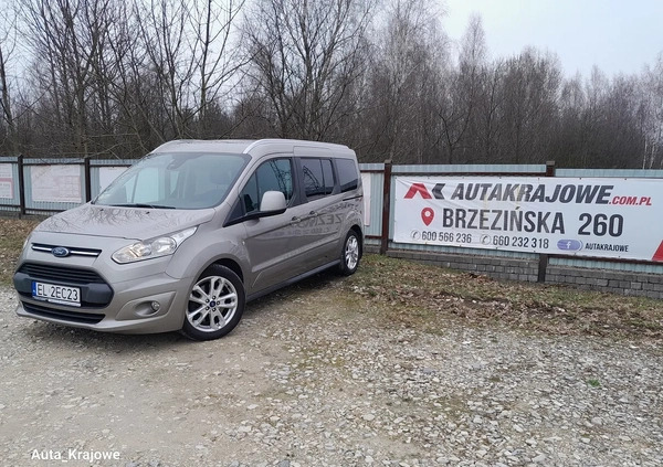 Ford Tourneo Connect Grand cena 53900 przebieg: 223000, rok produkcji 2017 z Wronki małe 596